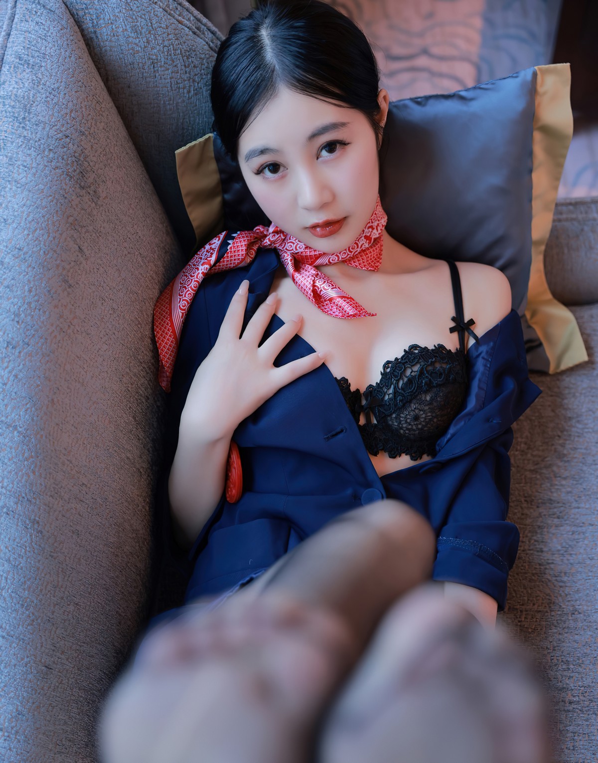 XiuRen秀人网模特谢晚晚第5579期写真套图